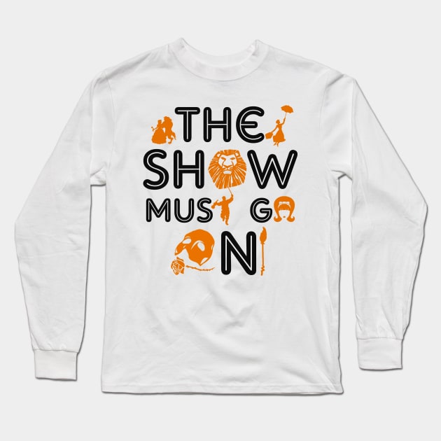 Theatre Gift Long Sleeve T-Shirt by KsuAnn